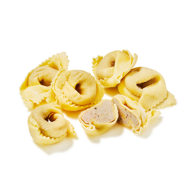 Tortelloni gefüllt mit Steinpilz