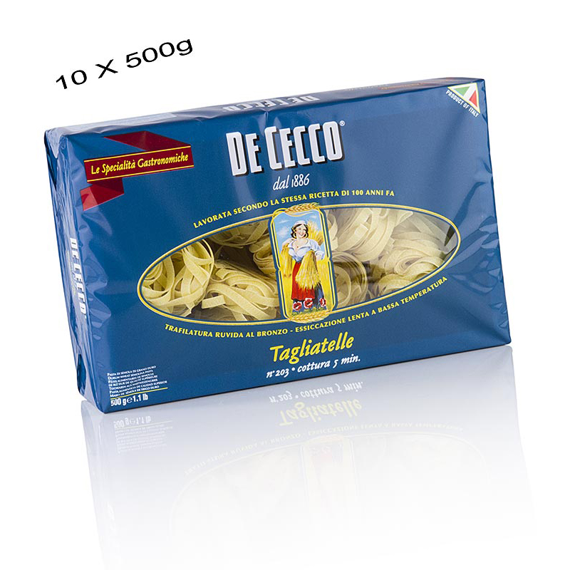 Tagliatelle 10x500g Crt IT De Cecco