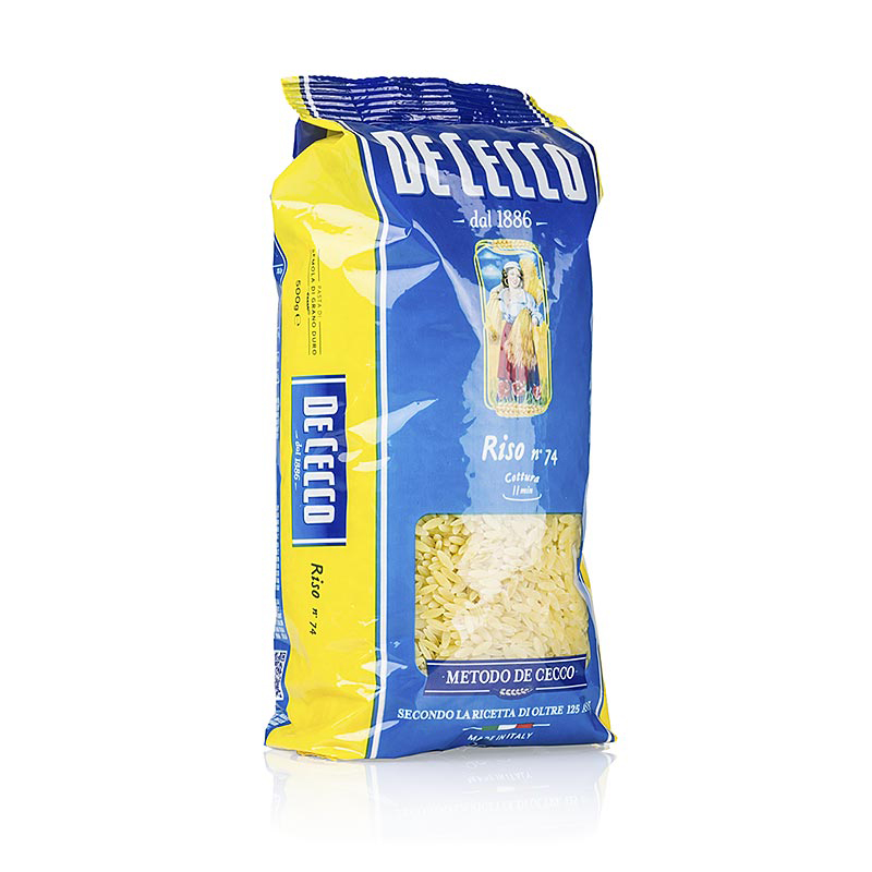 Riso N°74 Reiskornnudel 500g De Cecco