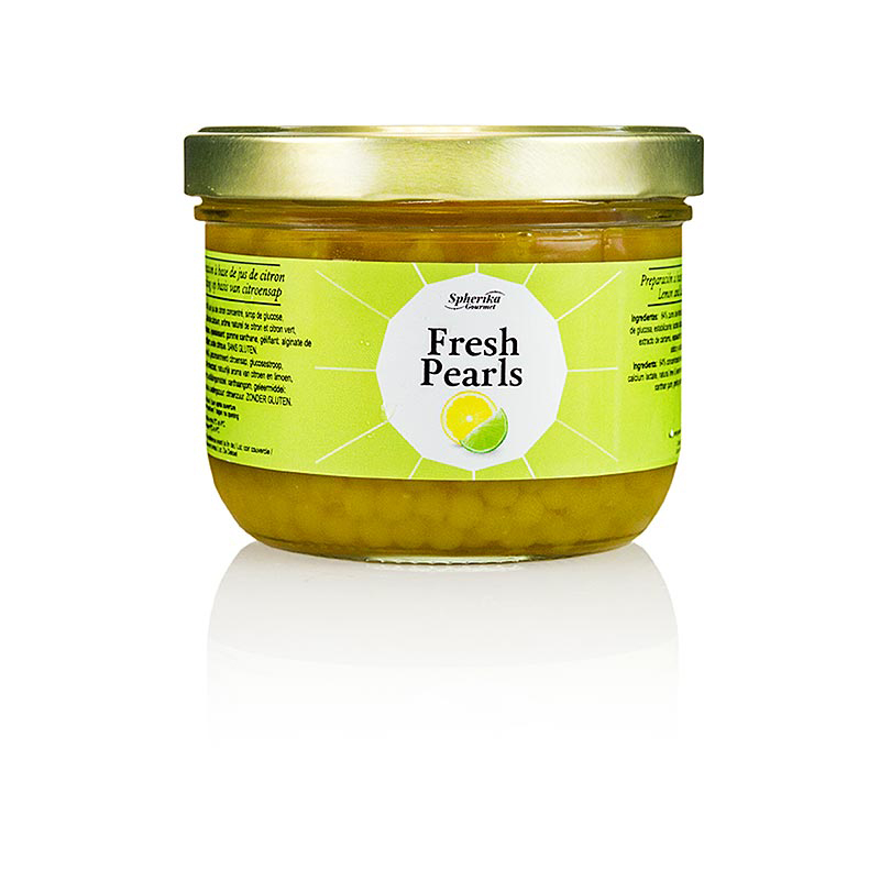 Fruchtkaviar Zitrone Limette 365g Gl ES