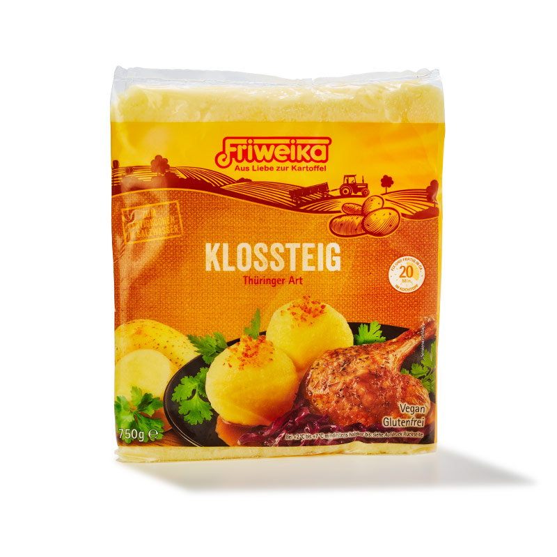 Klossteig halb-halb "Thüringer Art"