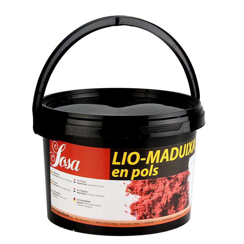 Erdbeer Pulver 500g Ds gefriergetrocknet ES Sosa