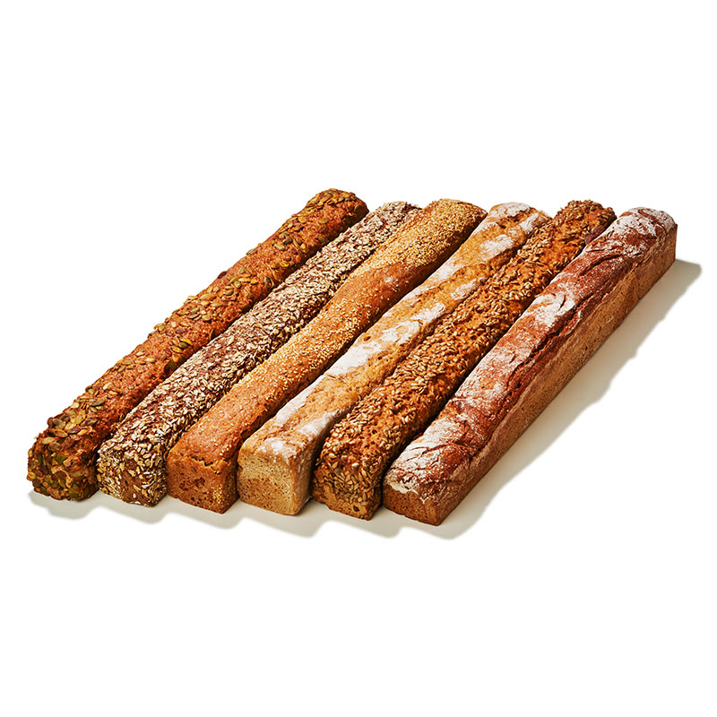 Brotsinfonie, 6 Sorten