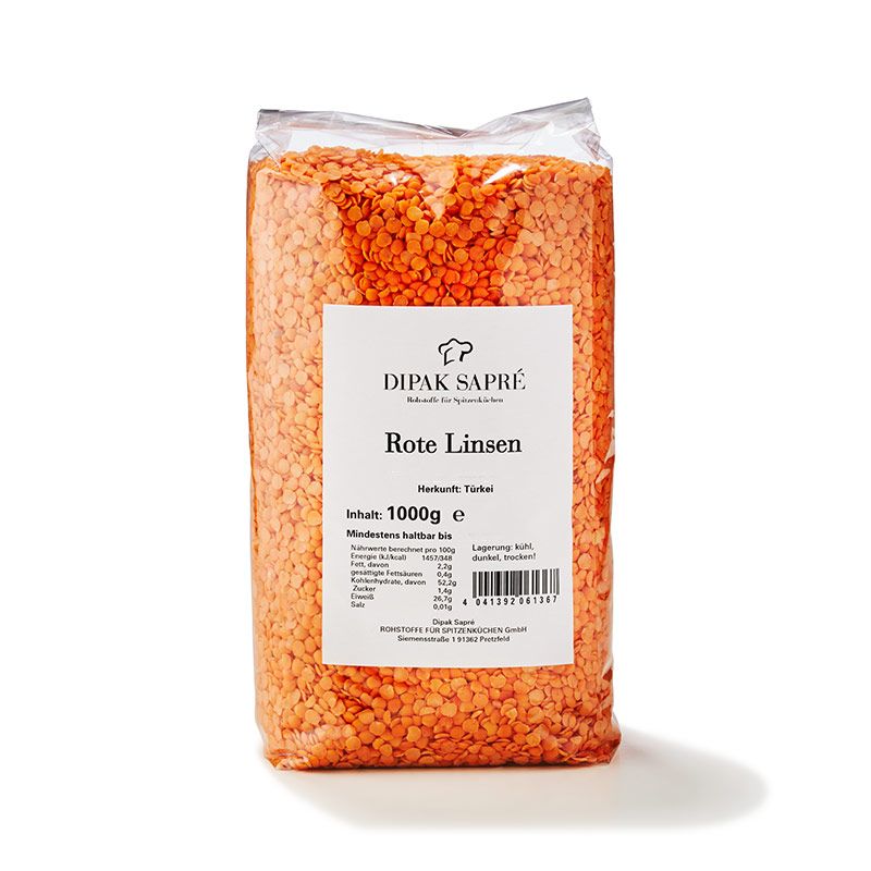 Linsen rot