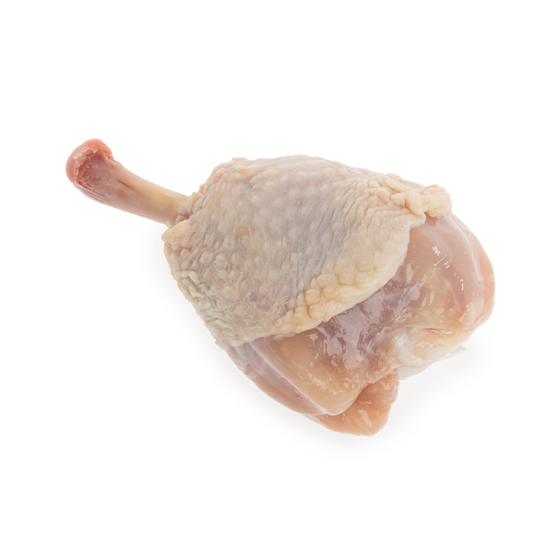 Pouletunterschenkel Drumsticks Knochen zurückgestossen