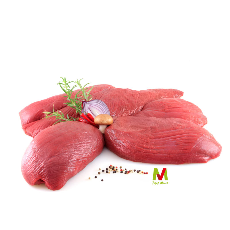 Hirschschnitzelfleisch-4er