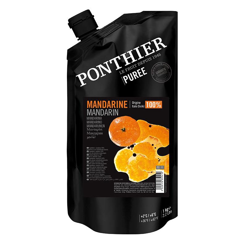 Mandarinenpüree 1kgPck FR     Ponthier