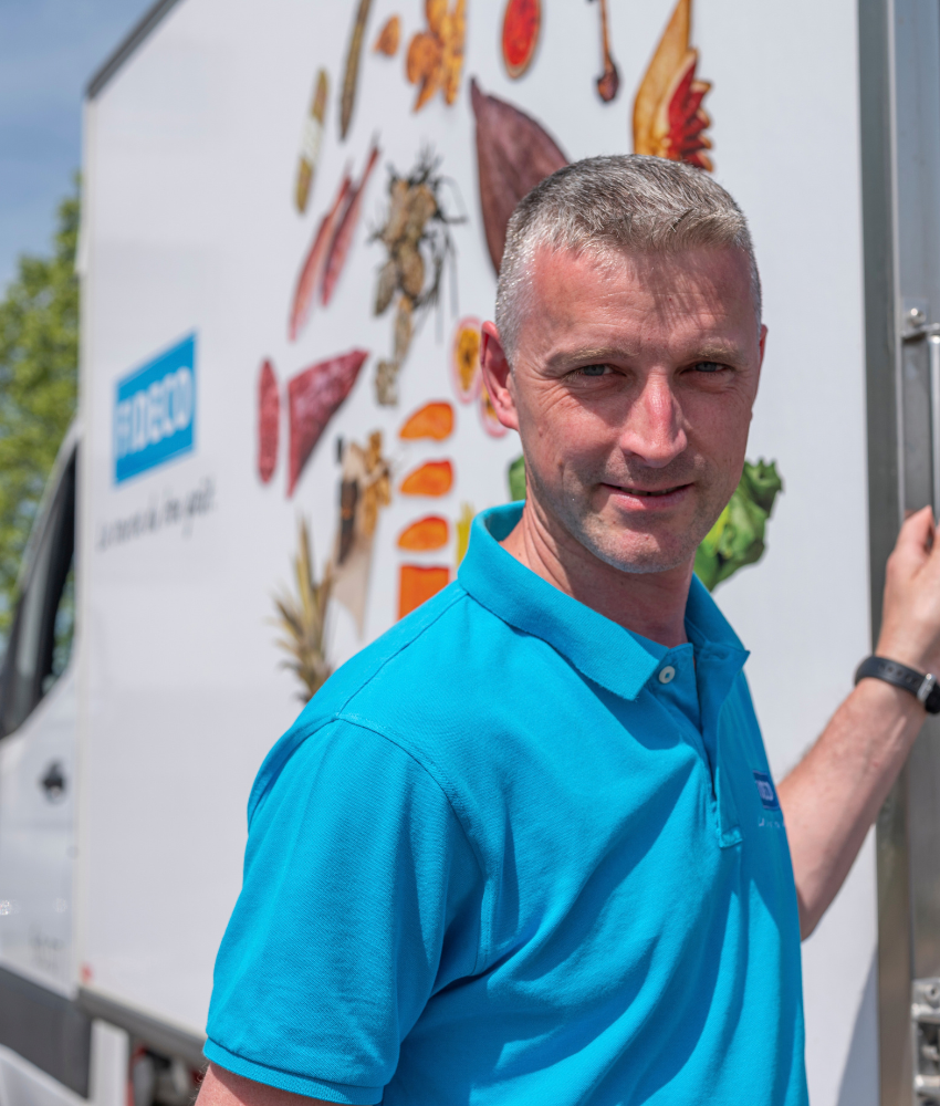 Fideco Logistik und Auslieferung