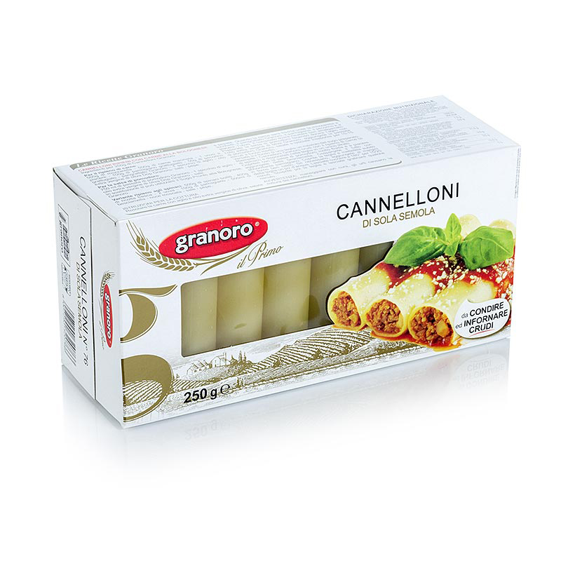 Granoro Cannelloni N°76 250g  ca. 25stk