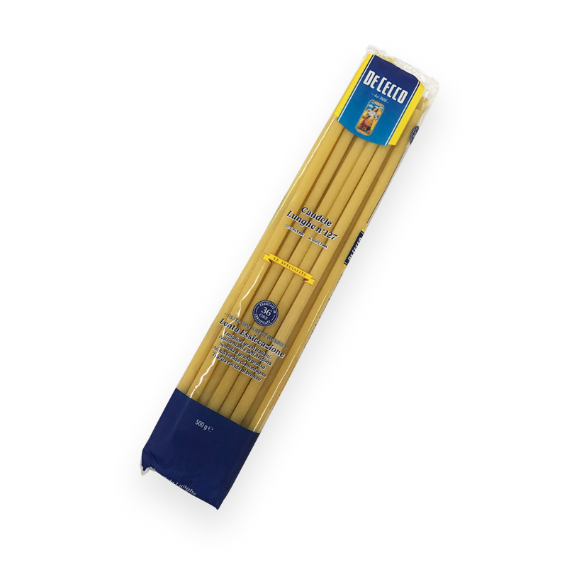 Candele lange Maccaroni N°127 500gPck IT