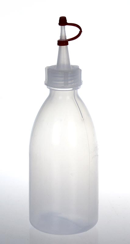 Pissette en plastique avec bouchon