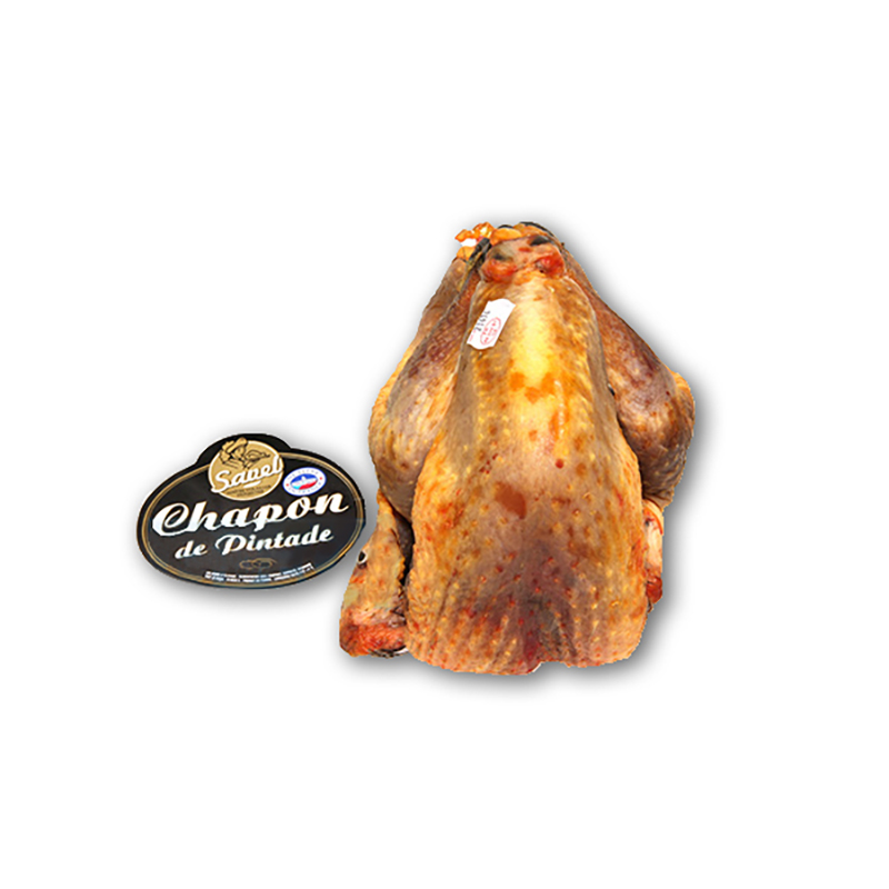Perlhuhn Kapaun Freiland 4x1,5 -2,1kgCrt pff FR Challans