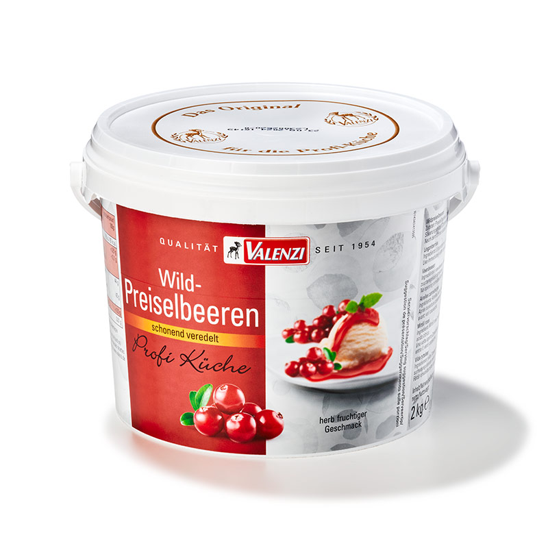 Confiture d'airelles rouges