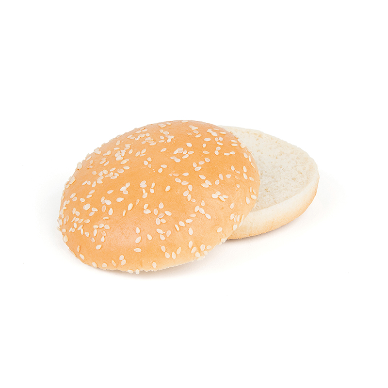 TK Hamburger-Buns mit Sesam   geschnitten