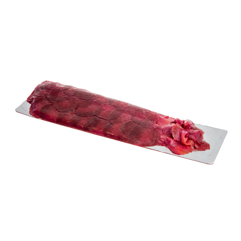 Rauchlachs mit Randen mariniert