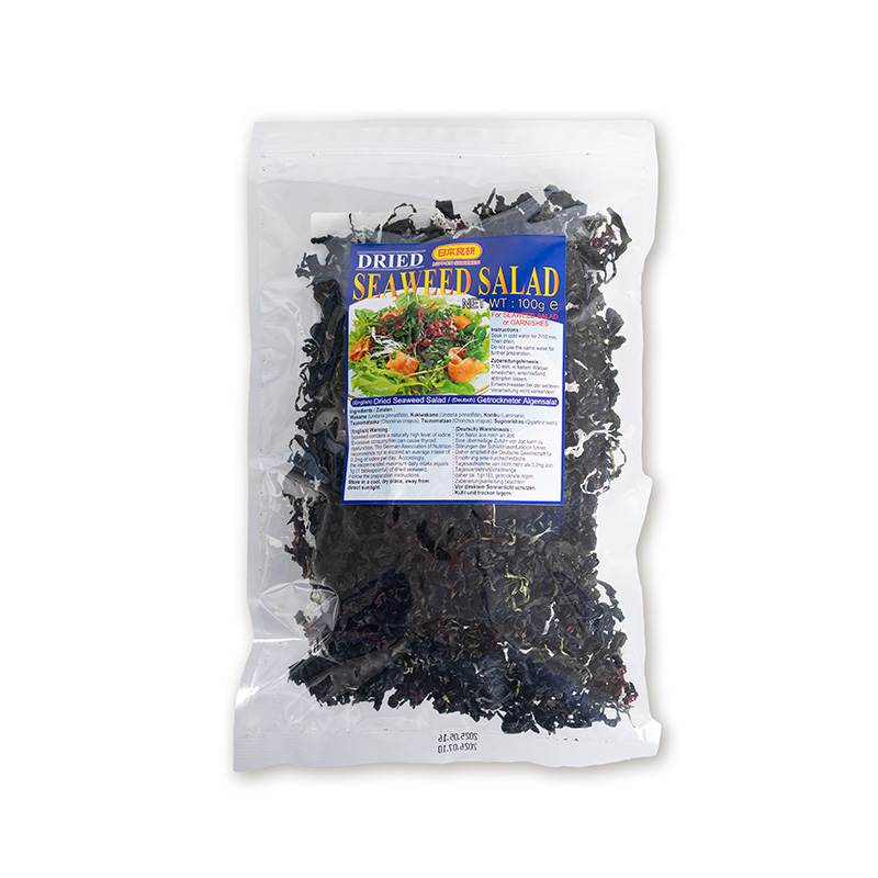 Salade d'algues séchées 6 sortes