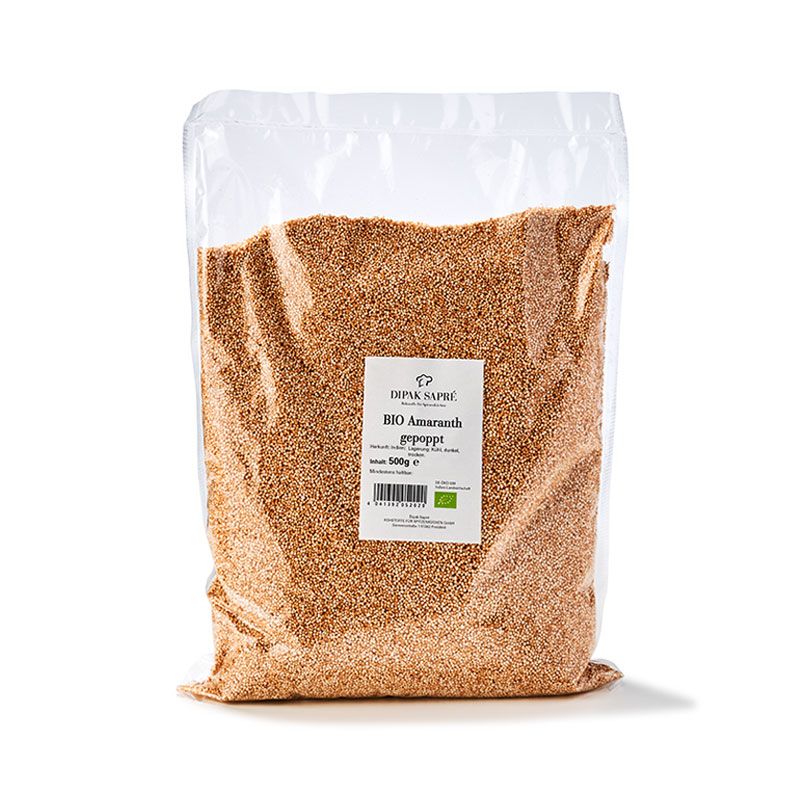 BIO Amaranth gepufft