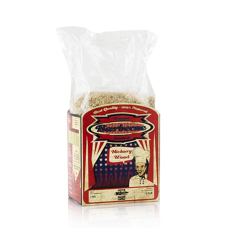 Hickory Räuchermehl 1kg Btl US