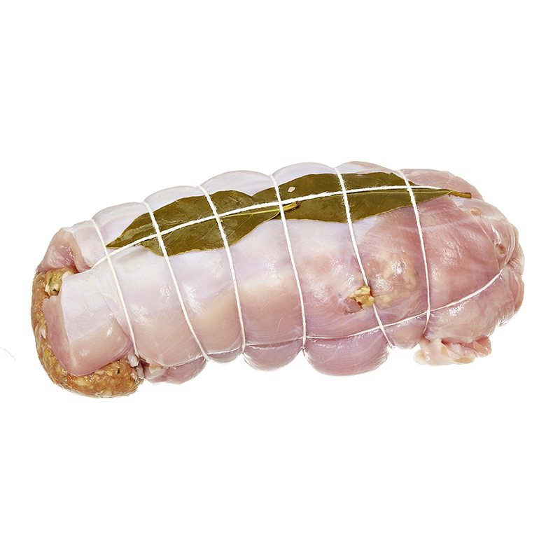 Kaninchen Rückenbraten m Pflaumen