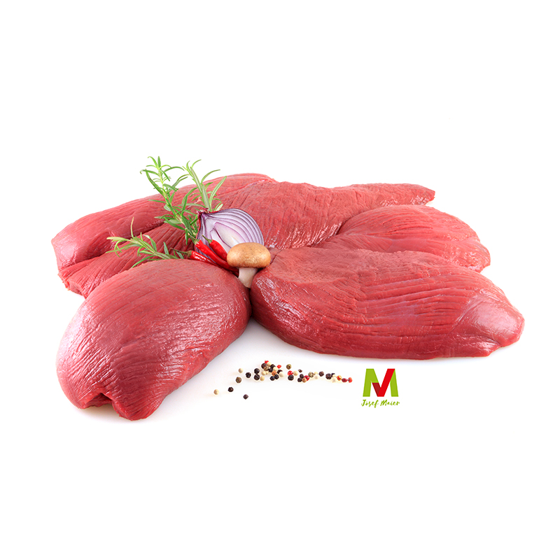 Hirschschnitzelfleisch