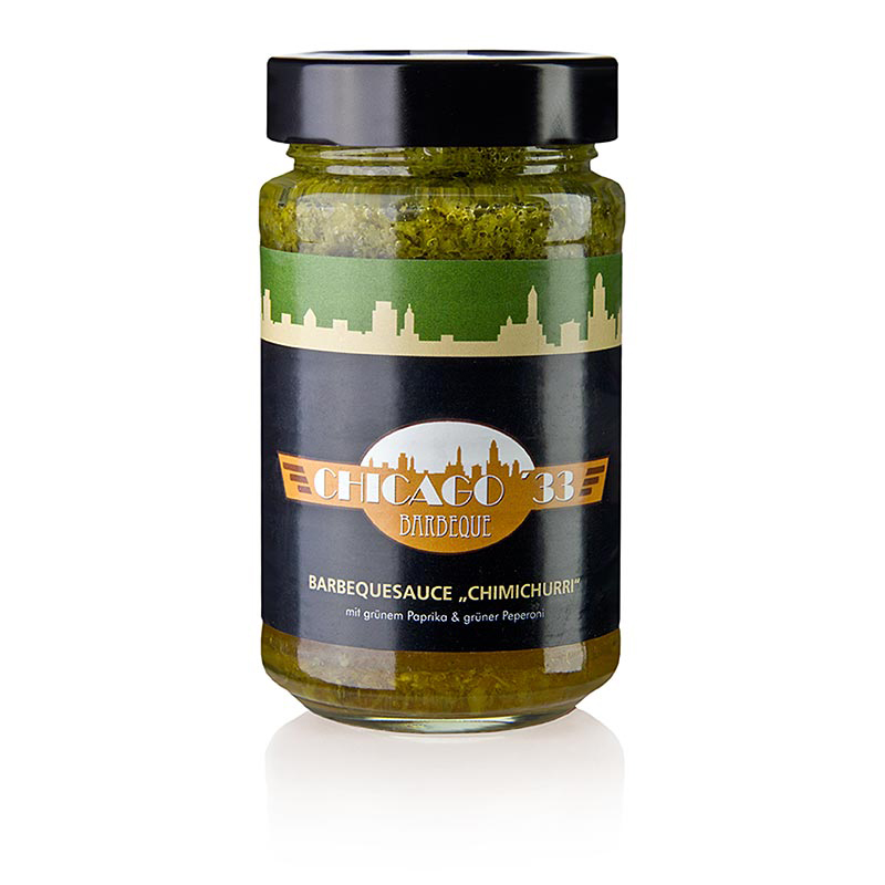 BBQ-Sauce Chimichurri grün Chicago'33 225ml Gl