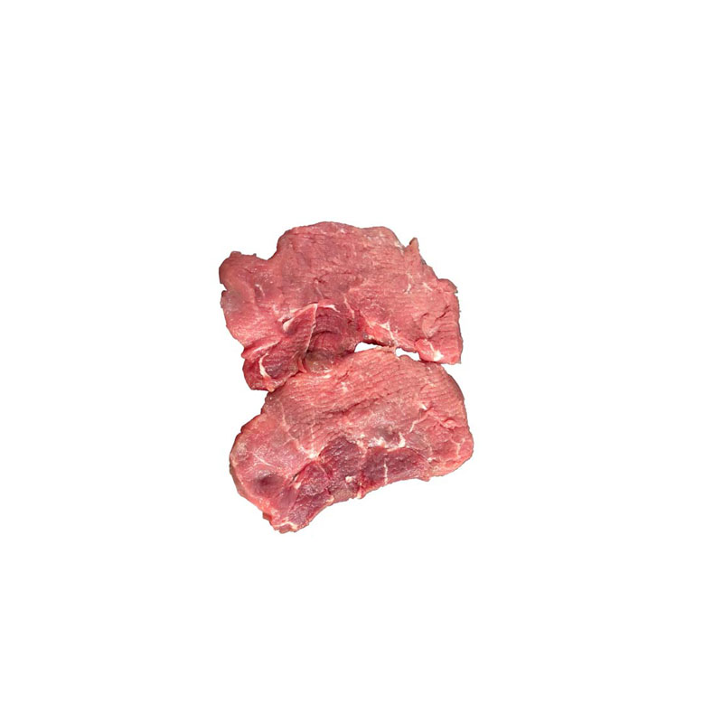 Schweinehuft portioniert