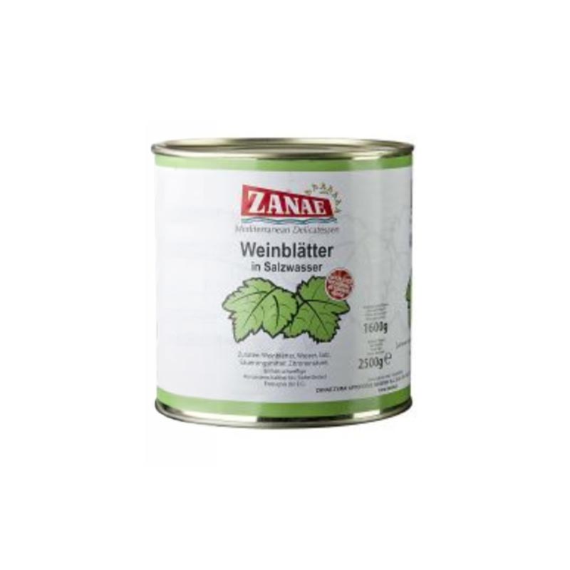Weinblätter in Salzwasser "Zanae"