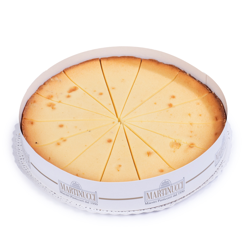 Cheesecake New York geschnitten
