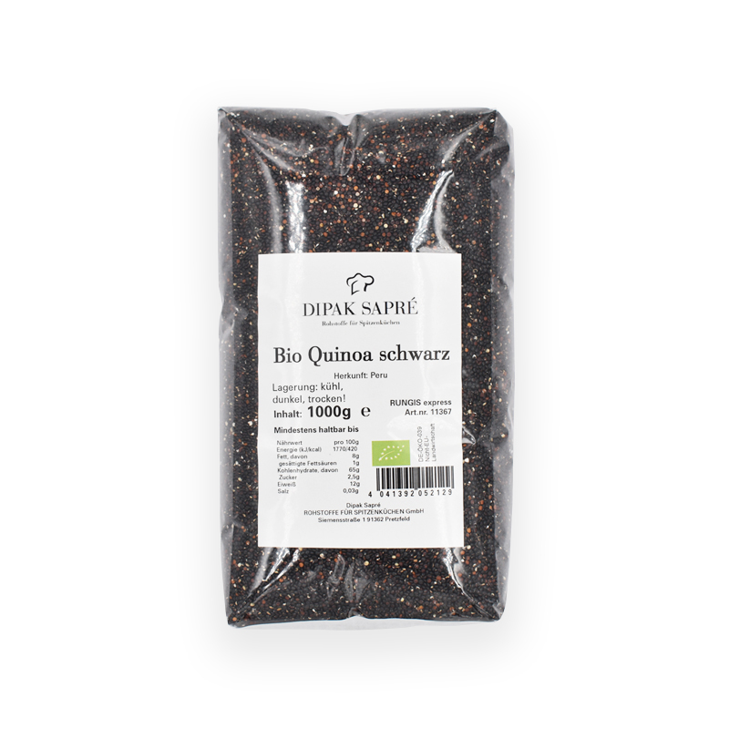 Quinoa schwarz 1kgPck PE