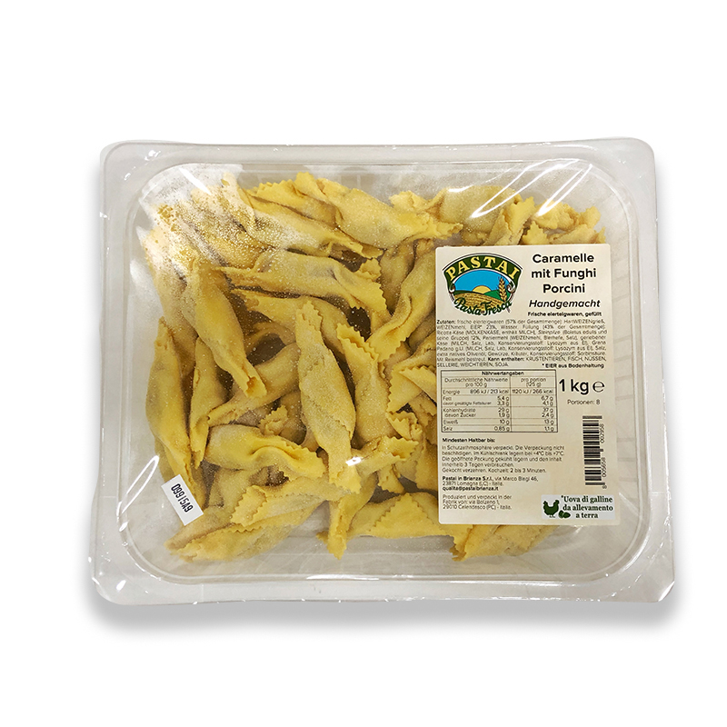 Caramelle Steinpilze & Ricotta 1kgSch IT
