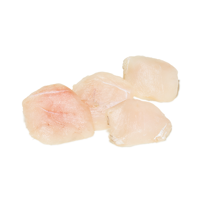 Zanderbäckchen mit Haut 10% Glasur