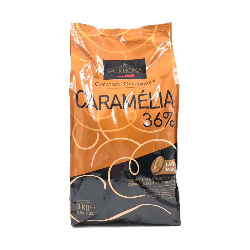 Kuvertüre Caramelia 36% kakao  3kgPck Cal