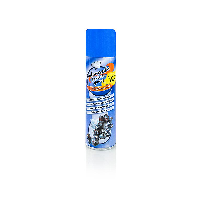 Glitzerspray Silber 250ml Ds Pearly Perlmutt