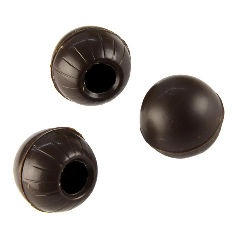 Schoko-Hohlkörper Zartbitter  Valrhona Kug