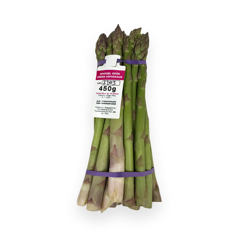 Spargel grün 11x450g4,95kgKi PE