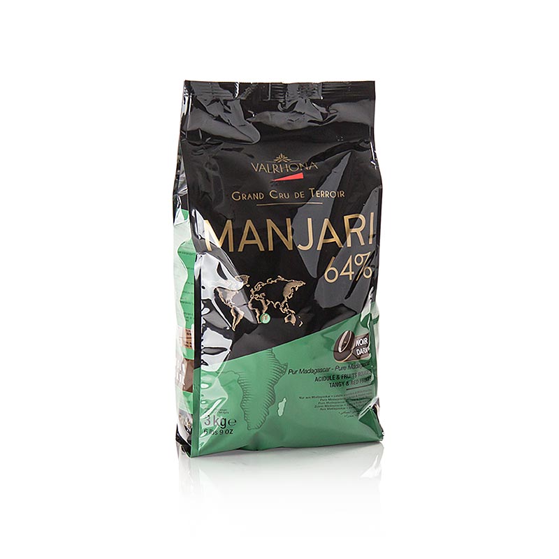Kuvertüre Manjari 64% dunkel