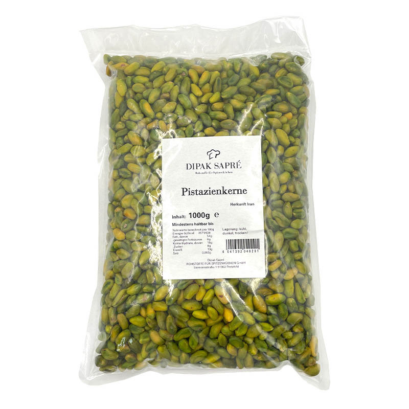 Pistazien grün geschält