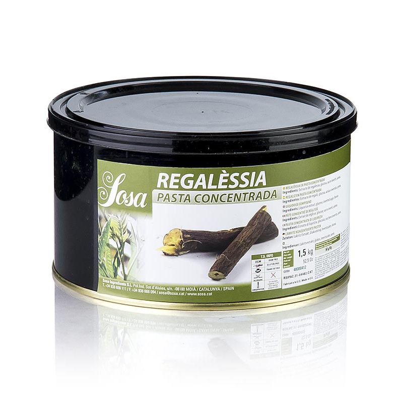 Lakritzpaste 1,5kg Ds ES Sosa