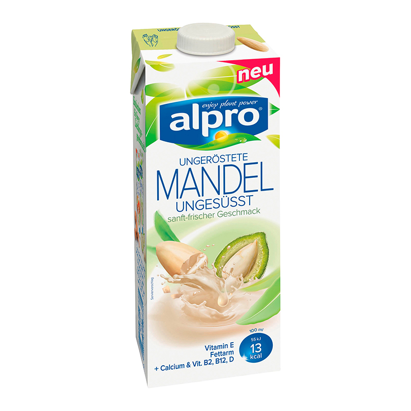 Mandelmilch ungesüsst 1lFl    BE Alpro