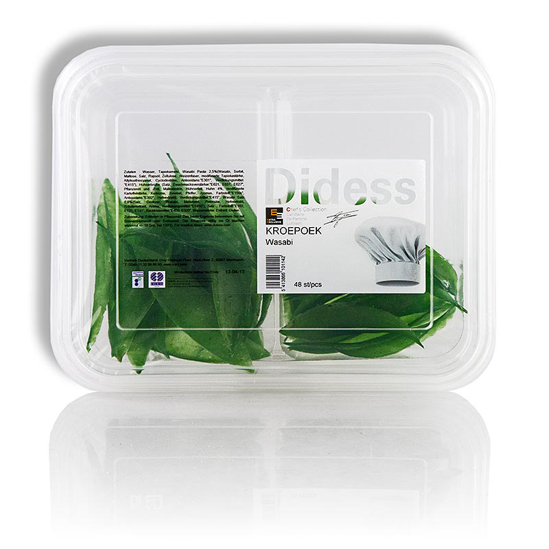 Kroepoek mit Wasabi ungebacken 48stkPck B