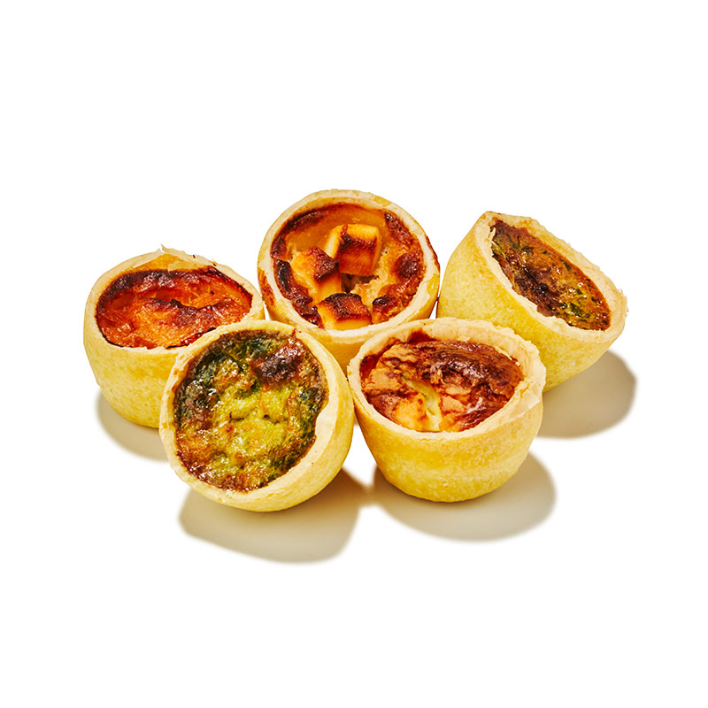 Mini Quiches 5 Sorten