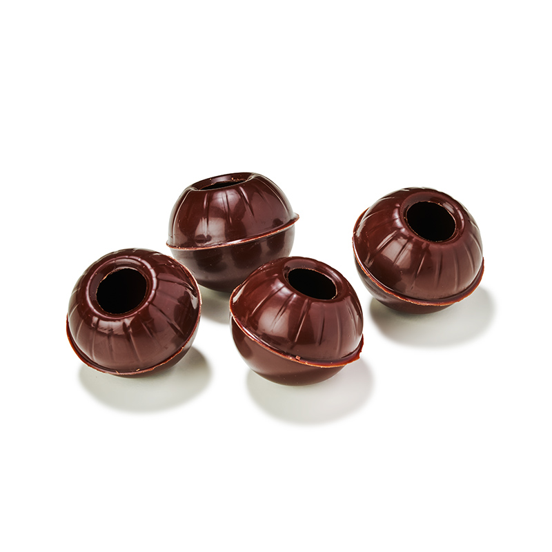 Corps creux chocolat noir boule