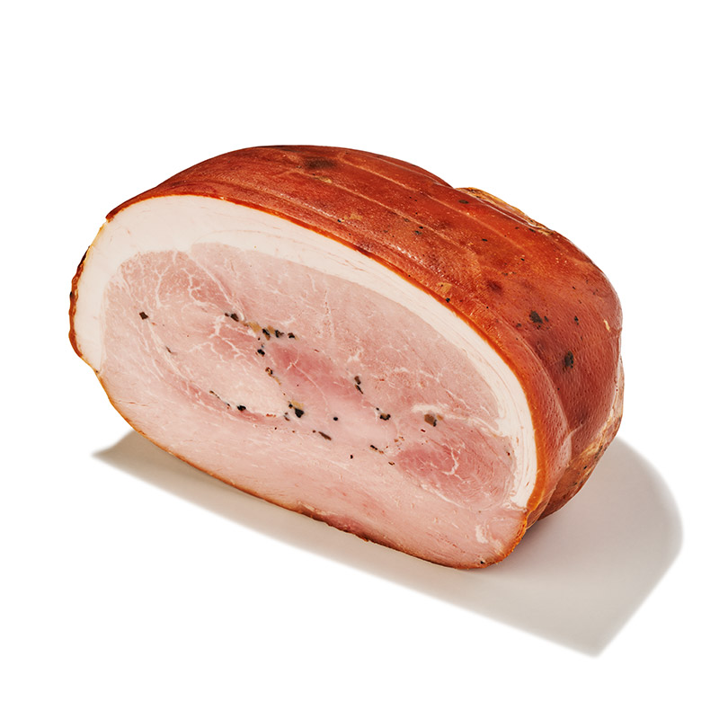 Schinken mit Trüffel gekocht