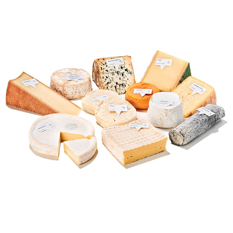 Assortiment fromage Eric Lefebvre 10-13 sortes