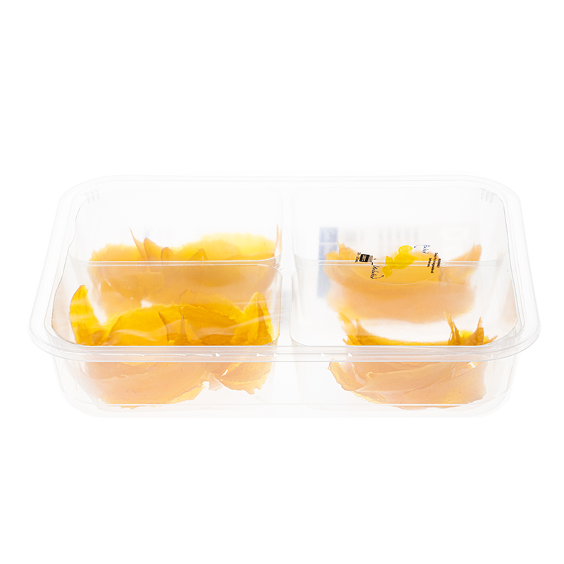 Kroepoek mit Safran ungebacken