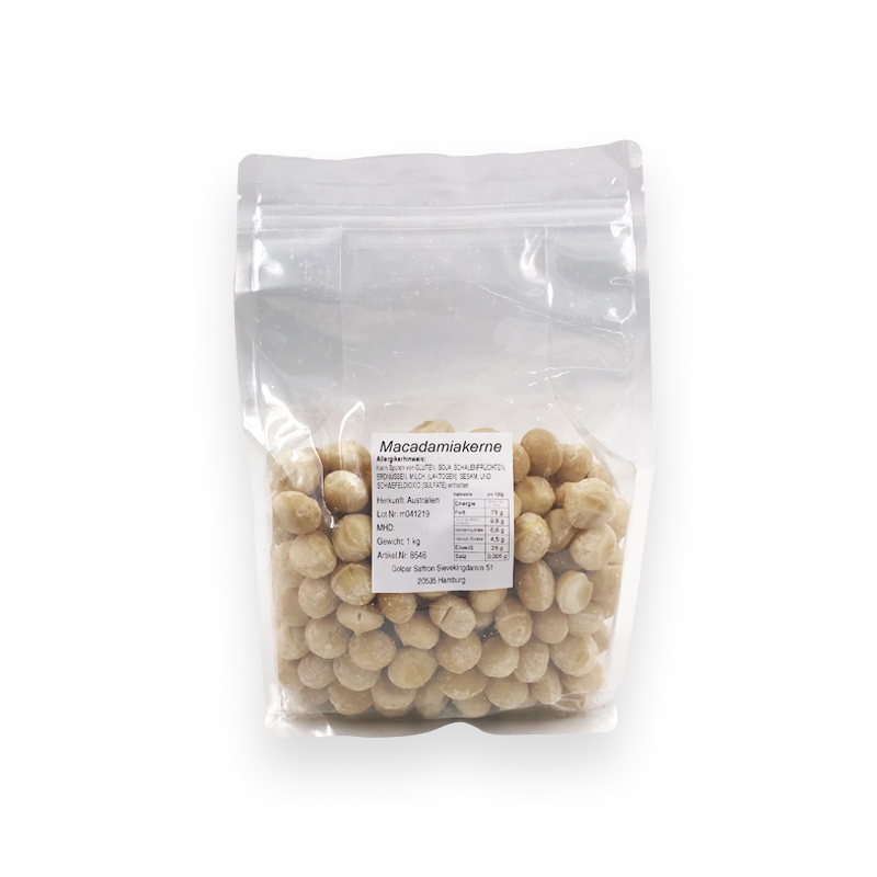 Macadamia Nuss geschält       1kgBtl KE