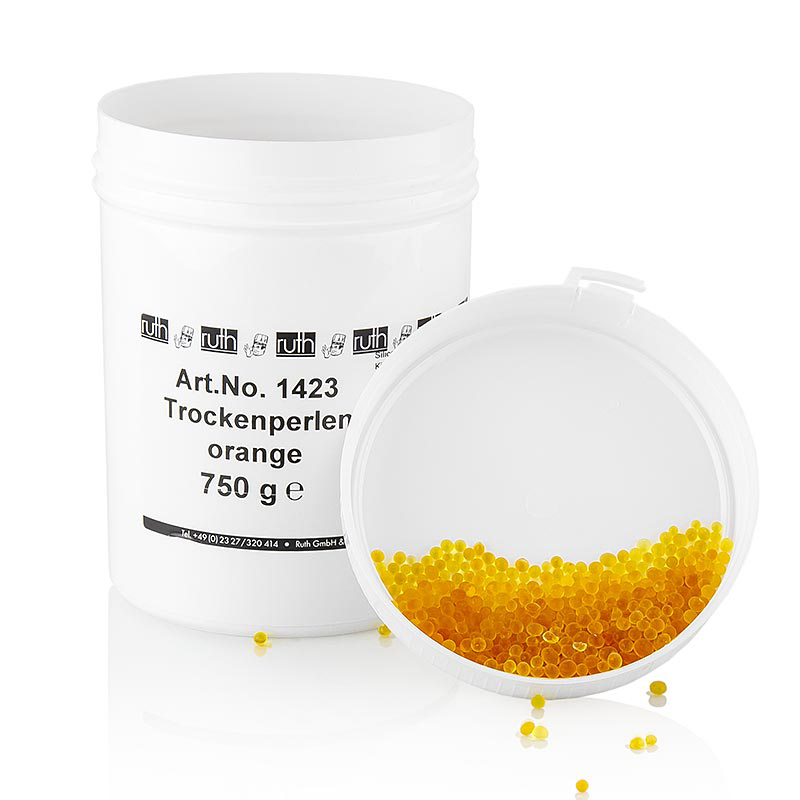 Trockenperlen Orange 750g