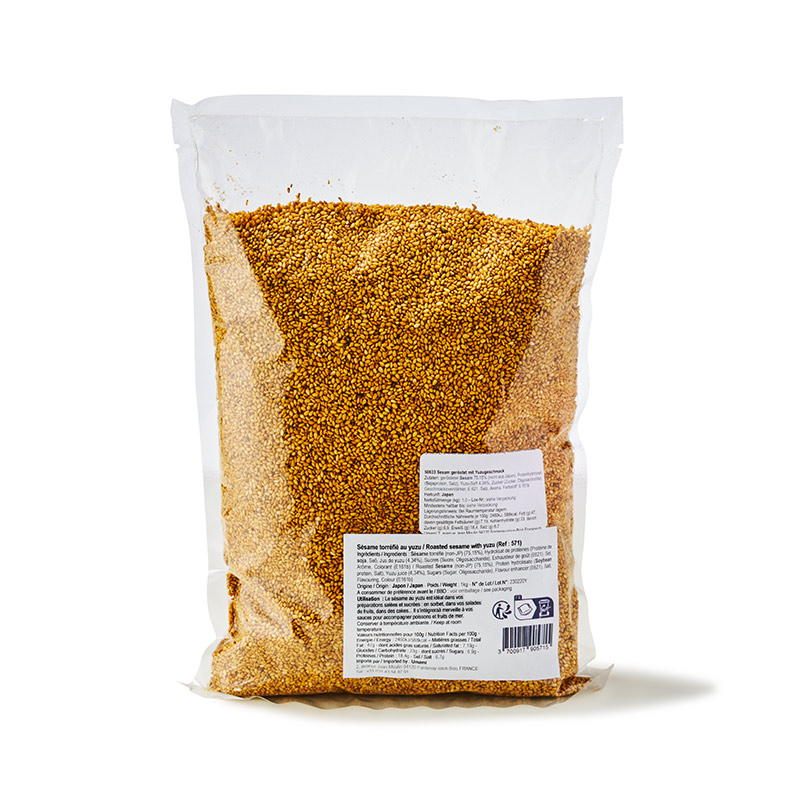 Sesam geröstet, mit Yuzu Aroma